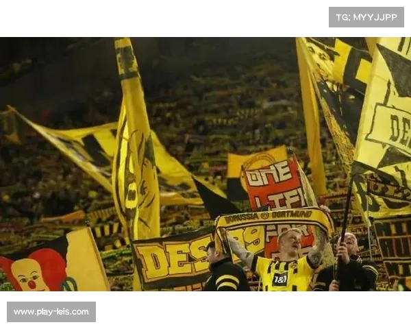 多特蒙德主场球迷高歌助威，伊杜纳信号公园气氛火热